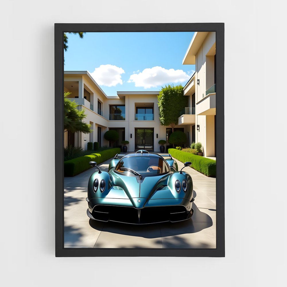 Poster Zonda Dreamscape – affiche Pagani (vue 2)